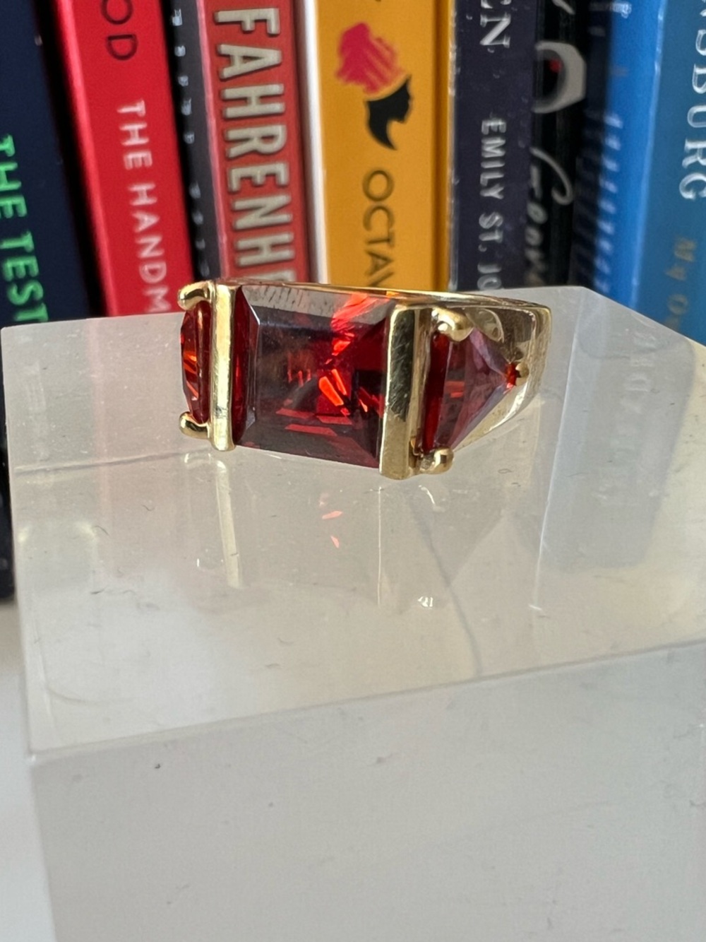 CZ S925 Cocktail Ring Size 7.5